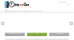 Desktop Screenshot of fireandgas.co.za
