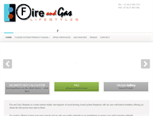 Tablet Screenshot of fireandgas.co.za