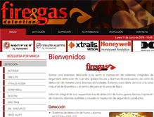 Tablet Screenshot of fireandgas.com.mx
